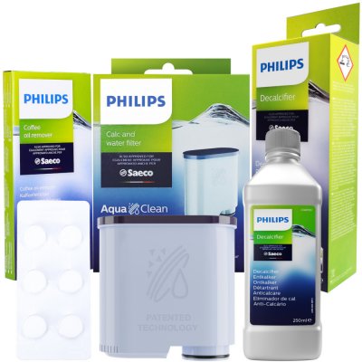 Philips Sada Aquaclean CA6903/10 odvápňovací prostředek CA6700/10 odmašťovací tablety CA6704/10 – Hledejceny.cz