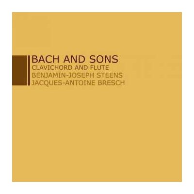 Johann Christian Bach - Bach And Sons - Musik Für Cembalo Flöte CD – Zboží Mobilmania