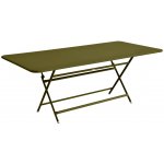 Fermob Caractére 190 x 90 cm kovový skládací stůl Zelený – Hledejceny.cz