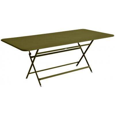 Fermob Caractére 190 x 90 cm kovový skládací stůl Zelený – Hledejceny.cz