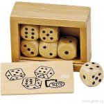 Hrací kostky v dřevěné krabičce – Zboží Živě
