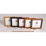 CODEX rám dřevo EKO 15x15 cm, tmavě hnědý (4N) – Zboží Živě