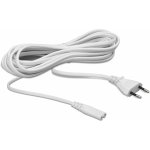 Flexson 5m napájecí kabel s přímou koncovkou Barevné provedení: Bílá – Zboží Živě