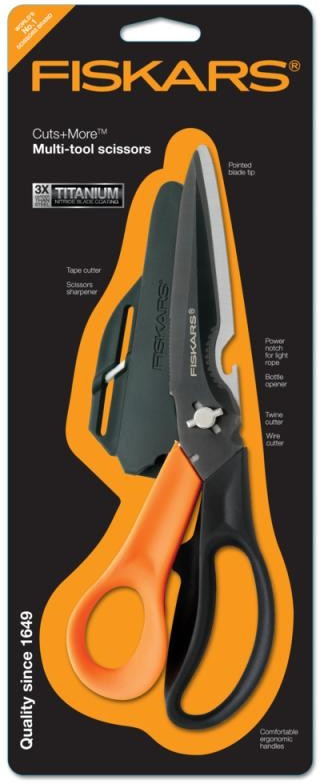 Fiskars Cuts&More 715692 Multitool-scissors 23cm