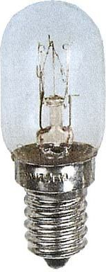 žárovka čirá trubková 230V/15W E14,rozm.20x52mm
