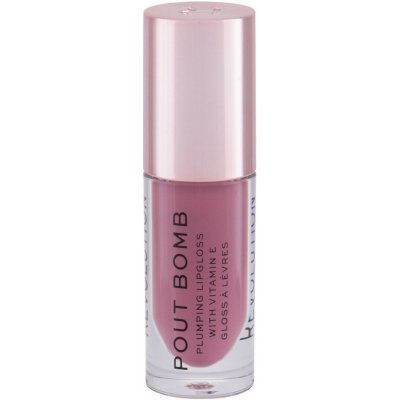 Makeup Revolution Pout Bomb lesk na rty pro větší objem s vysokým leskem Sauce 4,6 ml – Zbozi.Blesk.cz