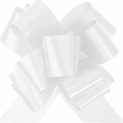 Stahovací stuha bílá metalická - 17 cm 10 ks – Zboží Živě