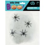 Dekorace Halloween - pavučina bílá 20 g – Hledejceny.cz