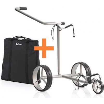 JuStar Silver 3-Wheeled manuální + taška – Zboží Mobilmania