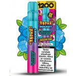 Kurwa Rocket Blueberry Sour Ice 20 mg 1 200 potahů – Zboží Dáma
