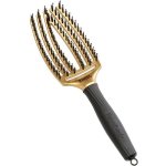 Olivia Garden Fingerbrush Trinity plochý kartáč Gold – Zboží Dáma