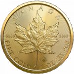 Royal Canadian Mint Maple Leaf zlatá mince 50 CAD stand 1 oz – Zbozi.Blesk.cz