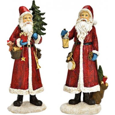 WURM Figurka Mikuláše 27 cm s vánočními dárky (mix 2 designů /cena za 1 ks) – Hledejceny.cz