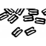 Háček na prádlo šíře 12 mm kovový - černá (10 ks) – Hledejceny.cz