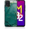 Pouzdro a kryt na mobilní telefon Samsung PROTEMIO 71392 MY ART Ochranný kryt pre Samsung Galaxy M33 5G GREEN MARBLE (145)