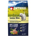 Ontario Senior Mini Lamb & Rice 6,5 kg – Zboží Mobilmania
