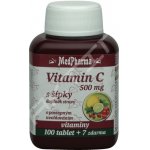 MedPharma Vitamín C 500 mg s šípky 107 tablet – Sleviste.cz