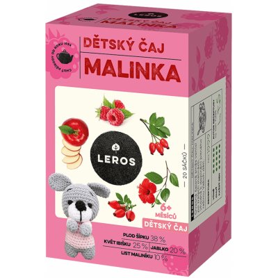 Leros Malinka ovocný 20 x 2 g – Zboží Mobilmania