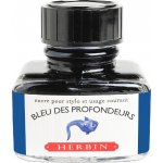 Inkoust Herbin vhodný pro plnicí pera 30ml tmavě modrá – Zboží Dáma