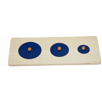 Montessori I040 Puzzle 3 kruhy