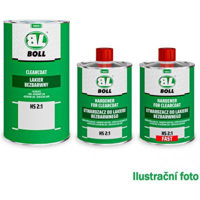 BOLL Bezbarvý lak HS 2:1 1 l – Sleviste.cz