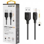 Aligator DKAC82BK USB-C s prodlouženým konektorem, 2A, 1m – Zbozi.Blesk.cz