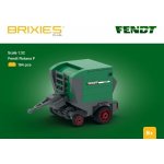 BRIXIES Plus 222.710 Fendt Rotana F lis na válcové balíky, 1:32, 164 ks – Hledejceny.cz