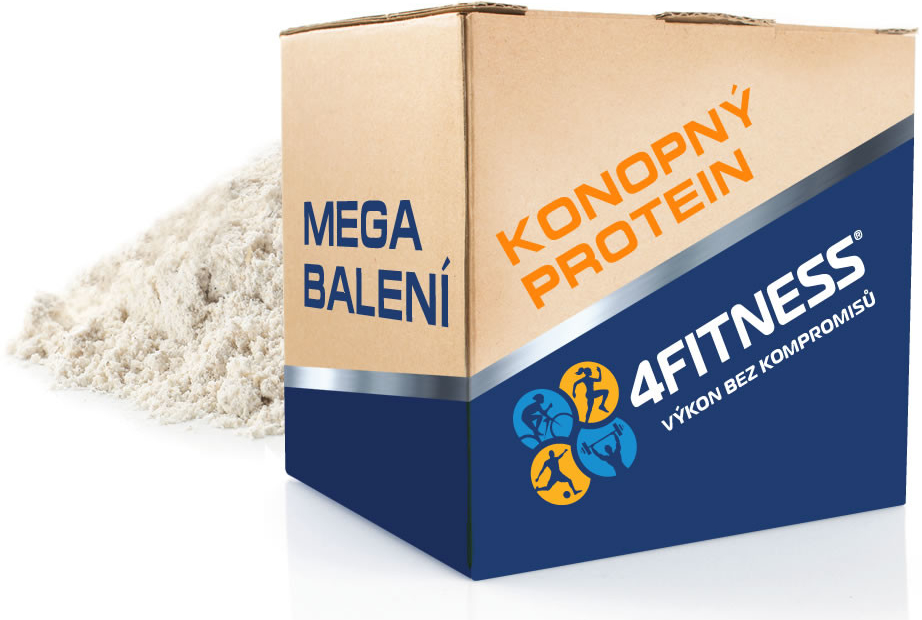 4fitness.cz Konopný protein, BIO 15000 g