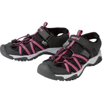 Pepperts dětské trekingové sandály černá