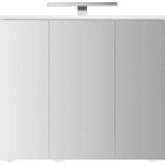 Jokey Arda Zrcadlová skříňka s LED osvětlením, 73 × 68 × 15 cm, bílá 112113220-0110 – Hledejceny.cz