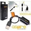 Aspire USB nabíječka 1000mA Černá