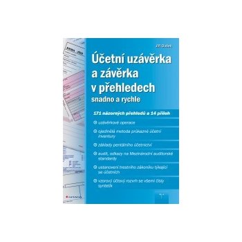 Účetní uzávěrka a závěrka v přehledech snadno a rychle - Jiří Dušek