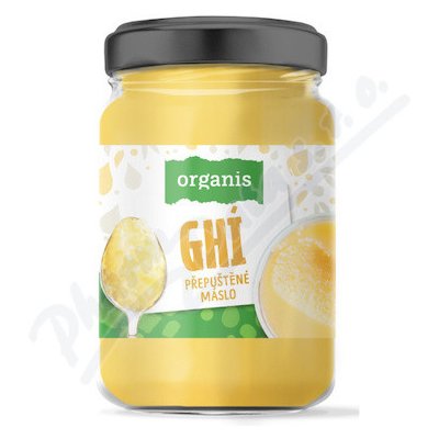 Organis Ghí přepuštěné máslo 1000ml – Zboží Dáma