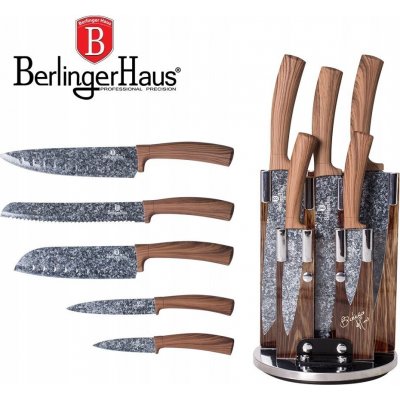 Berlingerhaus BH 2160 nerez Sada nožů ve stojanu Forest Line 6 ks – Sleviste.cz