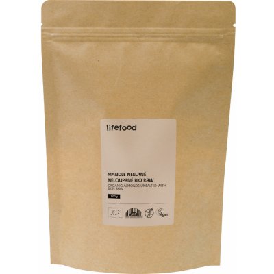 LIFEFOOD Mandle RAW 500 g – Hledejceny.cz
