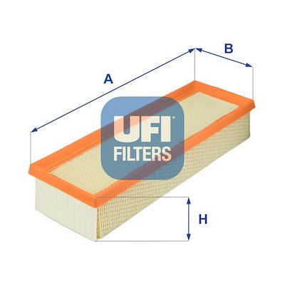 Vzduchový filtr UFI 30.186.00 – Hledejceny.cz