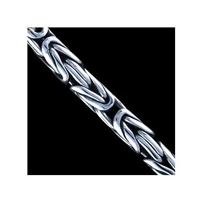 Řetízek stříbrný, královský vzor – Hledejceny.cz