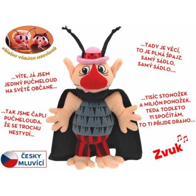 Příběhy včelích medvídků Pučmeloud plyšový 37cm česky mluvící – Hledejceny.cz