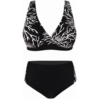 Marta plavky s vyjímatelnou výztuží bez kostic P407 černé – Zboží Mobilmania