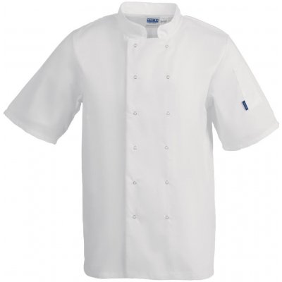 Whites Chefs Clothing Vegas krátký rukáv bílý S – Zboží Dáma