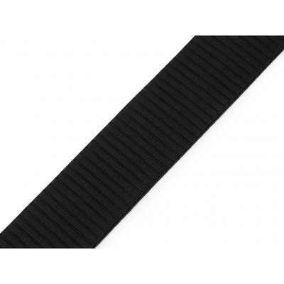 Pruženka měkká šíře 30 mm Varianta: 1 černá, Balení: 1 m – Zboží Mobilmania
