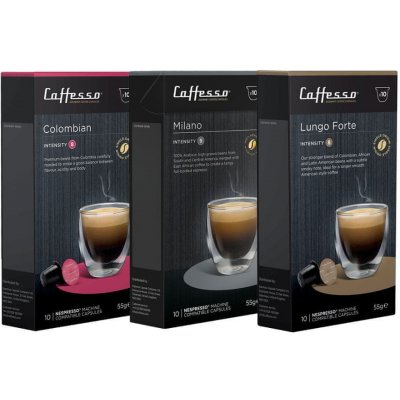 Caffesso Balíček kapslí Colombian Milano a Lungo Forte 3 x 10 ks – Zboží Mobilmania