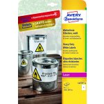 Avery Zweckform L4775-8 Odolné PET etikety 210x297mm 8 ks bílá – Zboží Dáma