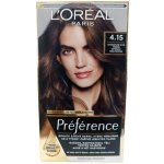L'Oréal Préférence Récital 4.15/M1 Caracas Inte. ledově čokoládová barva na vlasy – Zboží Dáma