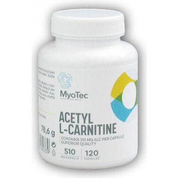 MyoTec Acetyl L-Carnitine 120 kapslí