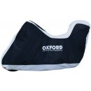 Oxford Aquatex s prostorem na kufr černá/stříbrná M
