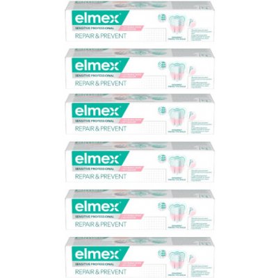 Elmex Sensitive professional Repair&Prevent 6 x 75 ml – Hledejceny.cz