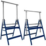 Jurhan 2 ks 60 x 56 x 81-130cm stříbrná/modrá 55000 – HobbyKompas.cz