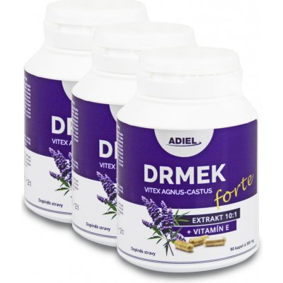 Adiel Drmek Forte s Vitamínem E 3 x 90 kapslí