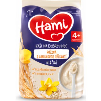 NUTRICIA Hami Ml.kaše na dobrou noc rýžová vanilka 210 g